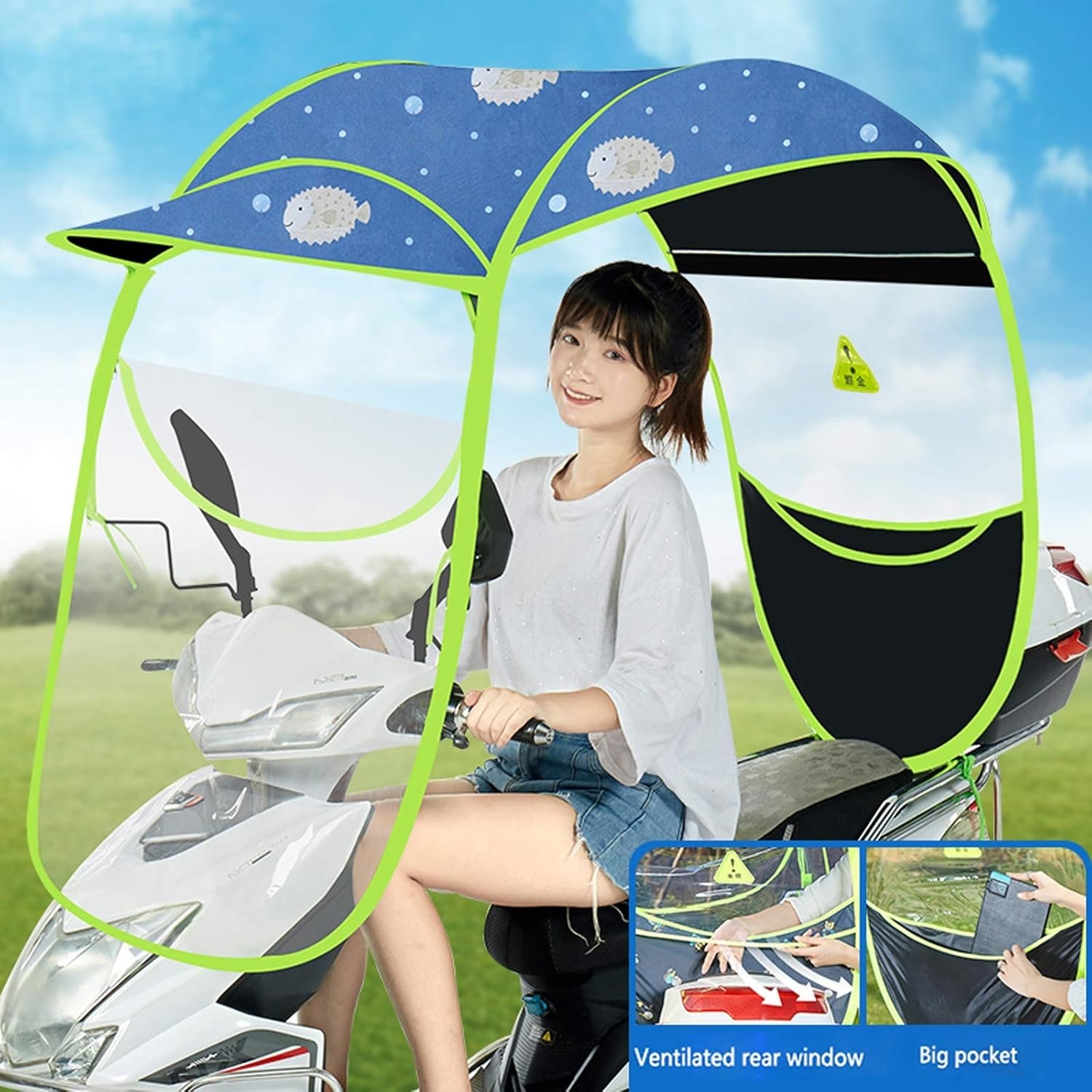 Miniatura 2 de Toldo para Motocicleta Techo Para Moto